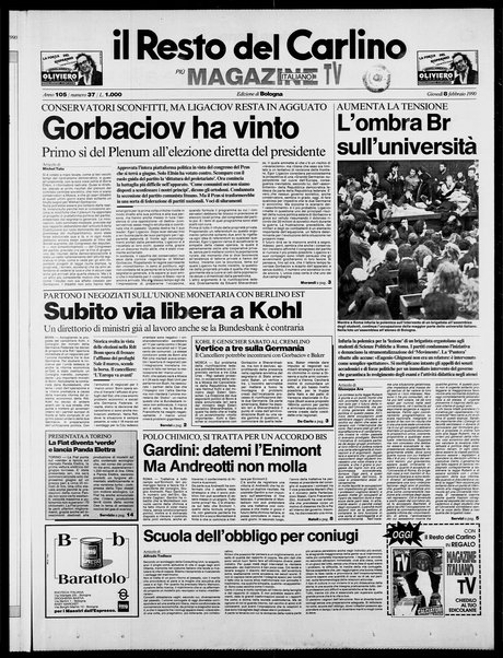 Il Resto del Carlino : giornale dell'Emilia